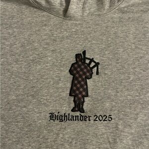 Highlander 2025 Gray Hoodie